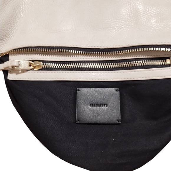 ALLSAINTS HALF MOON CROSSBODY BAG - Picture 2 of 7